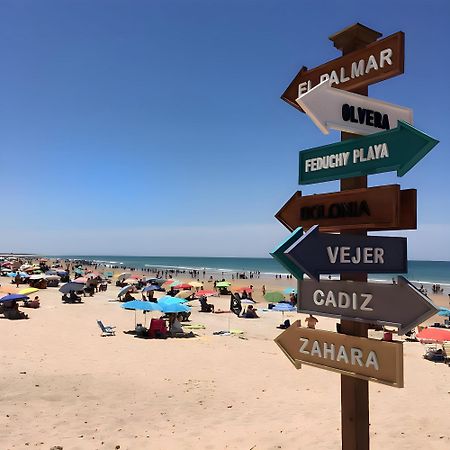 Apartamentos Cerca Del Mar Con Azotea Comunitaria โกนิล เด ลาฟรอนเตรา ภายนอก รูปภาพ
