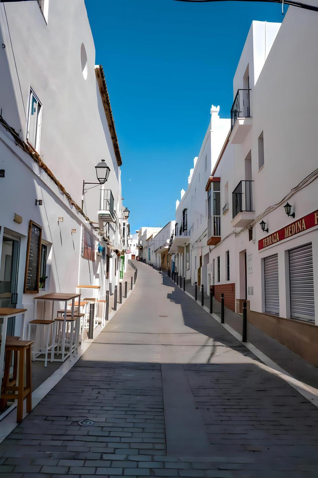 Apartamentos Cerca Del Mar Con Azotea Comunitaria โกนิล เด ลาฟรอนเตรา ภายนอก รูปภาพ